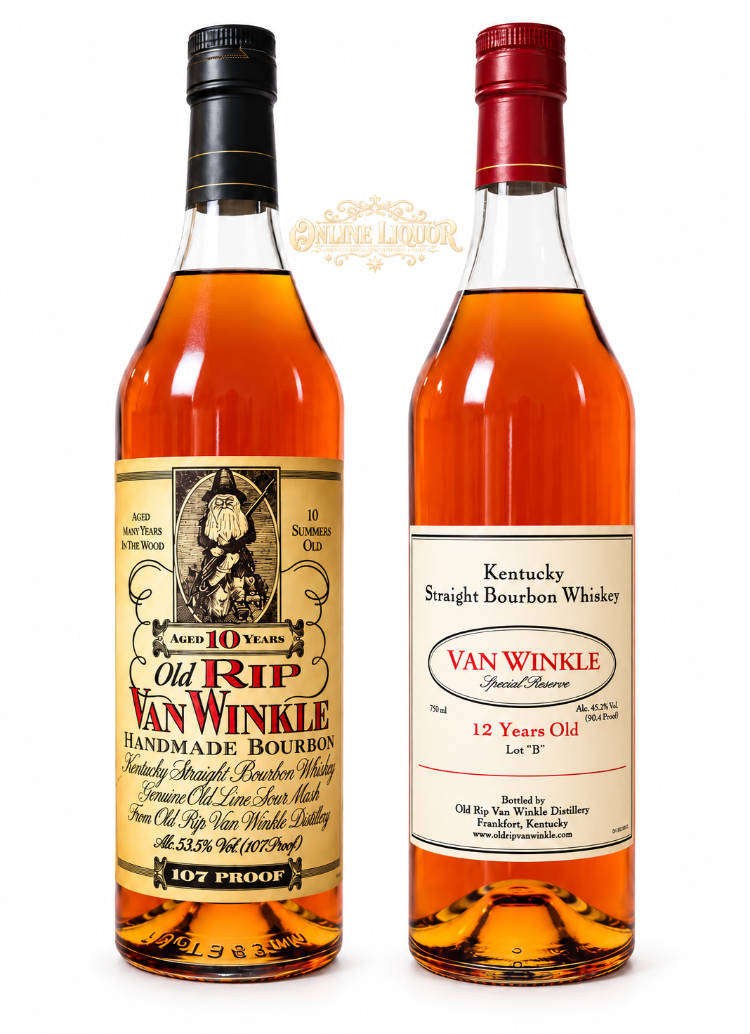 Buy Old Rip Van Winkle 10 & Van Winkle 12 Year Bundle Online