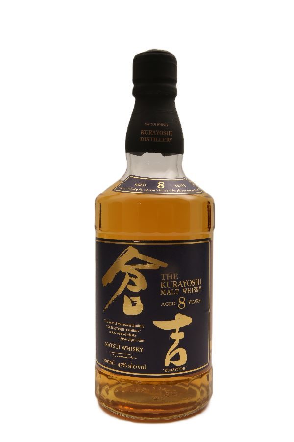 THE KURAYOSHI 倉吉8年ウイスキー700ml 48% 2018年発売 Kurayoshi 8 Yr Pure Malt 700ml