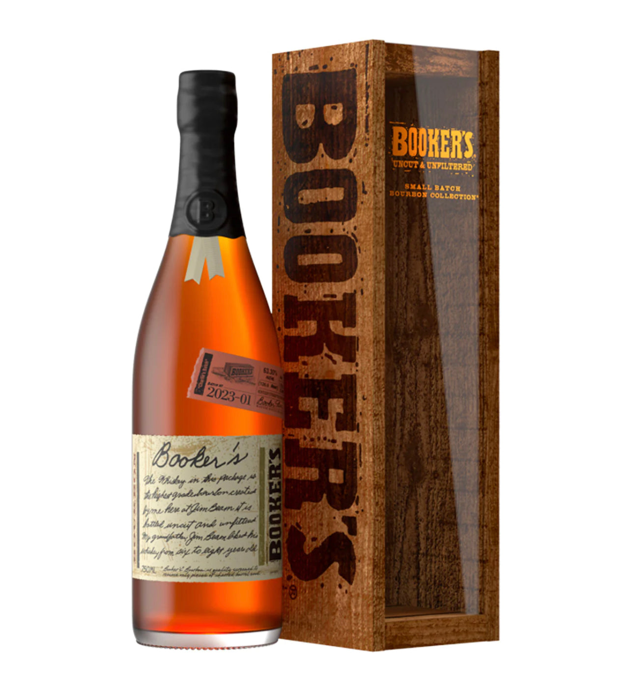 ブッカーズ　2023-01E Booker's Bourbon 750ml Booker's 2023-01 Charlie's Batch Bourbon Whiskey