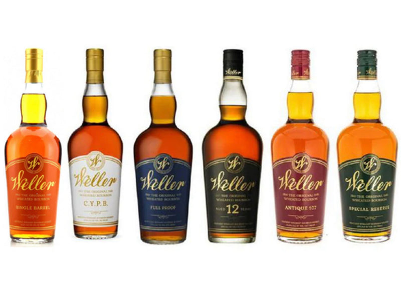 W.L. Weller Line up 6 Bottle Set