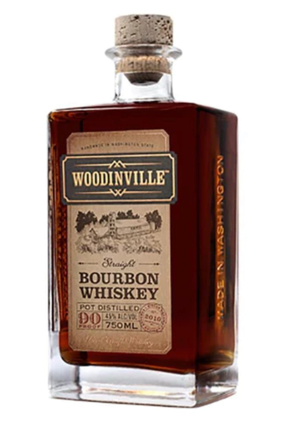 Woodinville Straight Bourbon Whiskey 750ml
