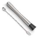 10 Inch Cocktail Muddler And Mixing Spoon Set bottle