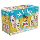 Malibu Cocktail Sparkling Dole Variety Pack 4-Pack 12oz