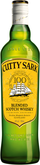 Cutty Sark Original 100 Year Old Scotch Whisky 1L