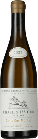 Christian Moreau Chablis Vaillons Premier Cru Cuvée Guy Moreau 750ml