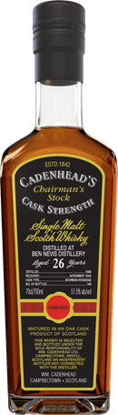 Chairman's Stock Ben Nevis 1999 26 Yr 700ml