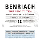 BenRiach The Smoky Ten 750ml bottle