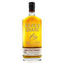 Devil's Share Single Malt Whiskey 750ml bottle
