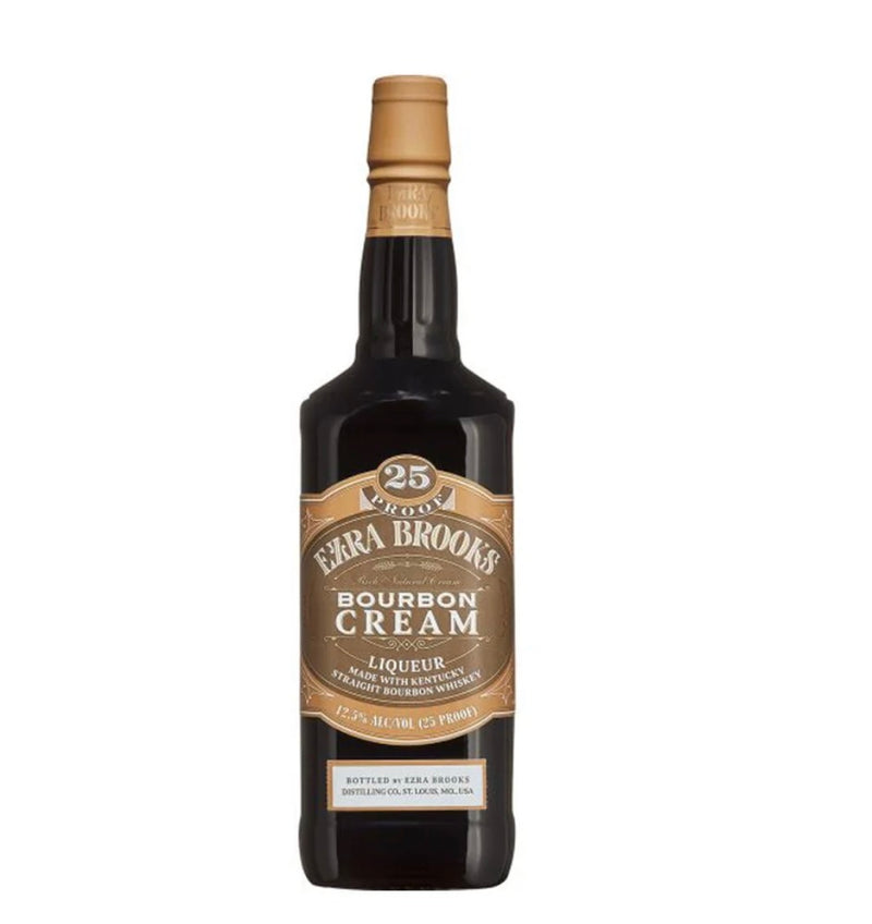 EZRA BROOKS BOURBON CREAM LIQUEUR
