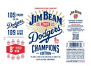 Jim Beam Dodgers 8th Title Champions Edition Bourbon 109 Proof