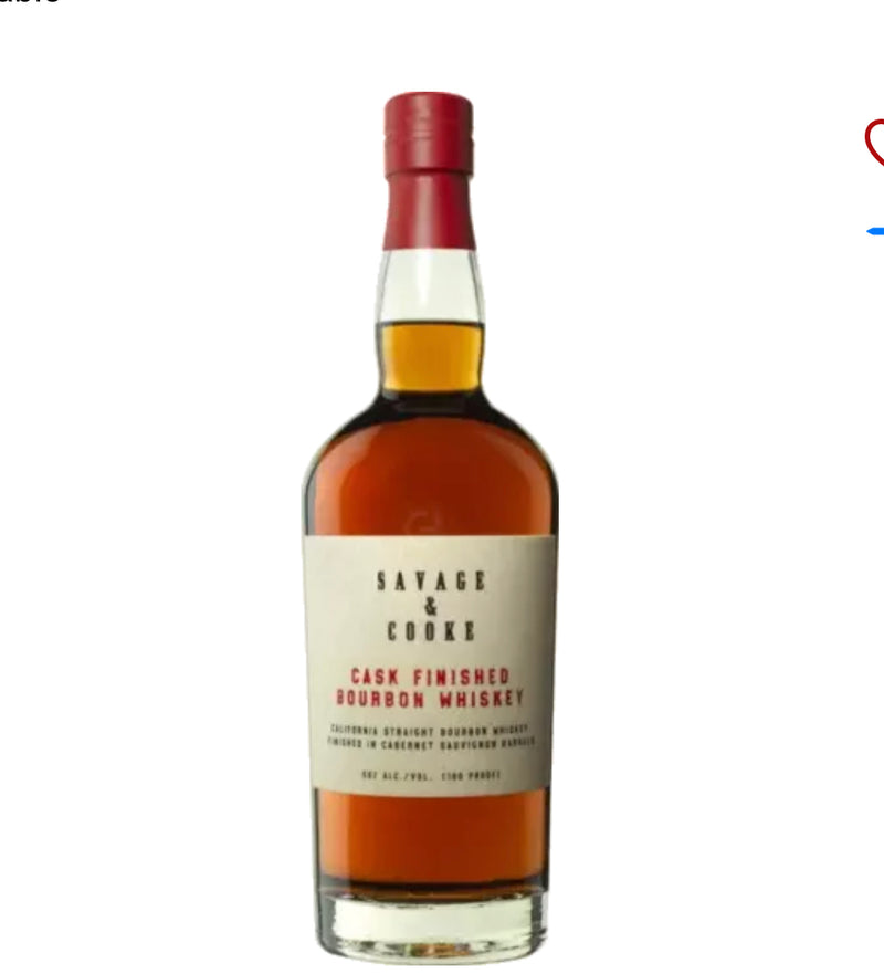 Savage & Cooke Cask Finished Bourbon Whiskey