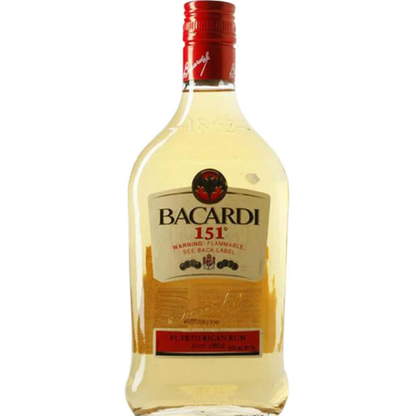 Bacardi 151 Rum 375ml Pint