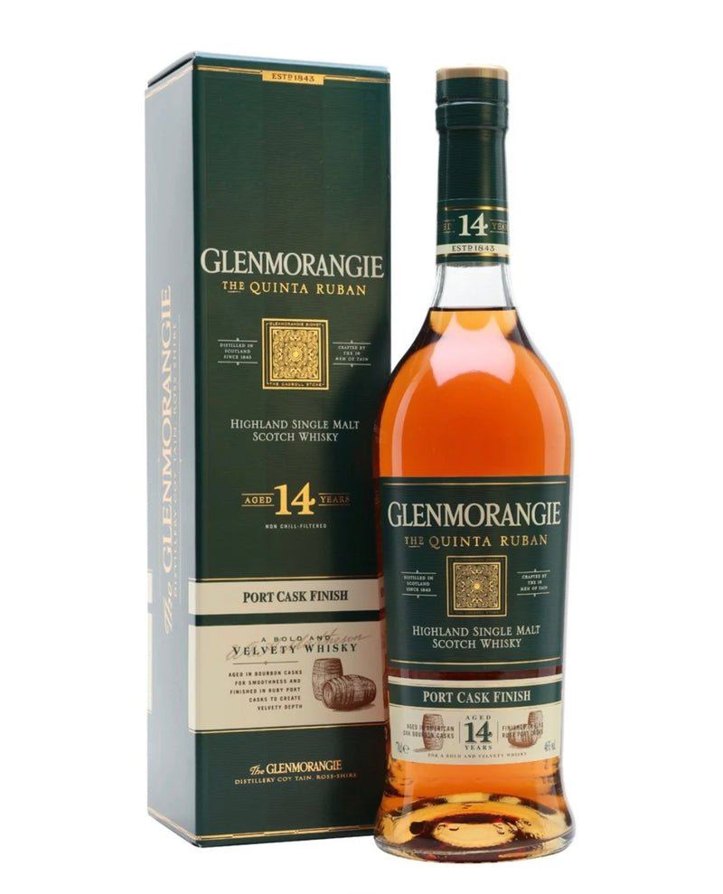 Glenmorangie The Quinta Ruban Port Cask Finish 14 Year Scotch