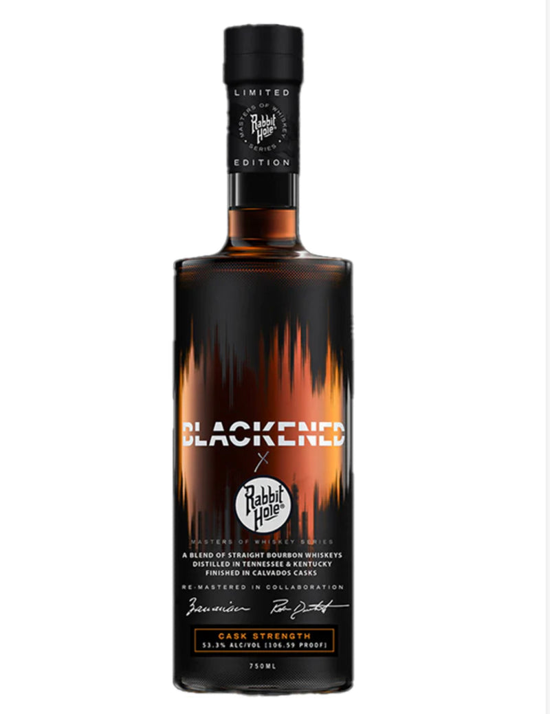 Blackened x Rabbit Hole Limited Edition Bourbon Whiskey Finished in Calvados Casks