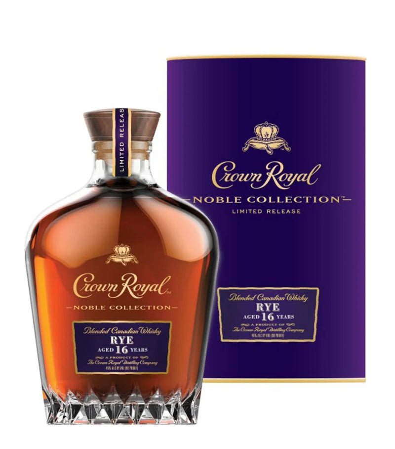 CROWN ROYAL NOBLE COLLECTION RYE WHISKEY AGED 16 YEARS