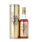 Wild Turkey 12 Year Old "Cheesy Gold Foil" Kentucky Straight Bourbon 1991