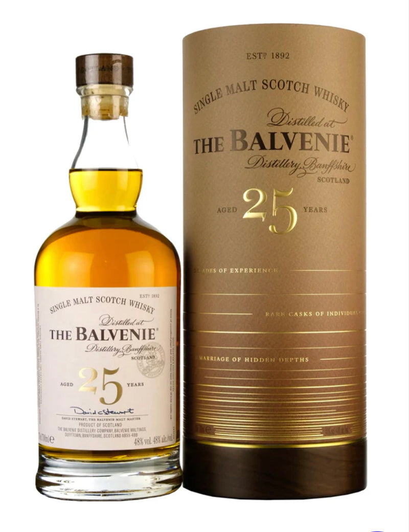 The Balvenie 25 Year Old Rare Marriages Scotch Whisky