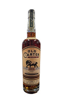 Old Carter Straight Rye Whiskey Batch