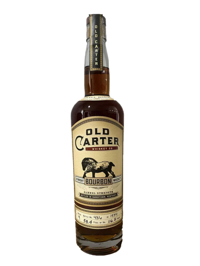Old Carter Straight Rye Whiskey Batch