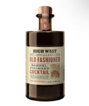High West Old Fashioned Barrel Finished Cocktail