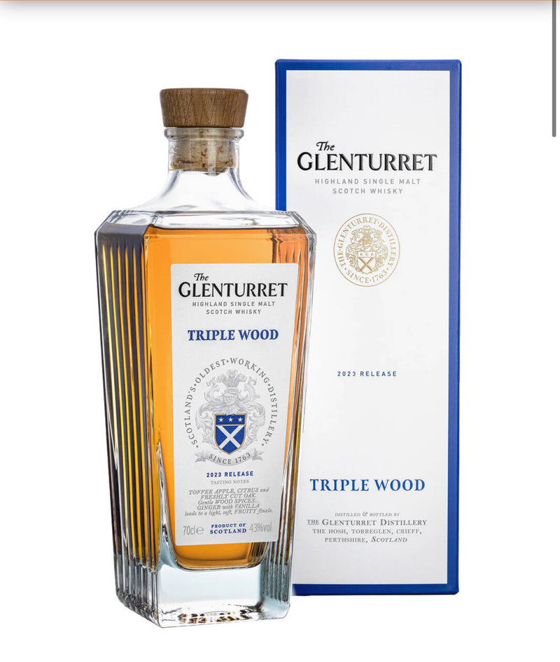 Glenturret Triple Wood Single Malt Scotch 2023