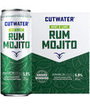 Cutwater Rum Mojito Lime & Mint Cocktail 4-Pack 12 oz