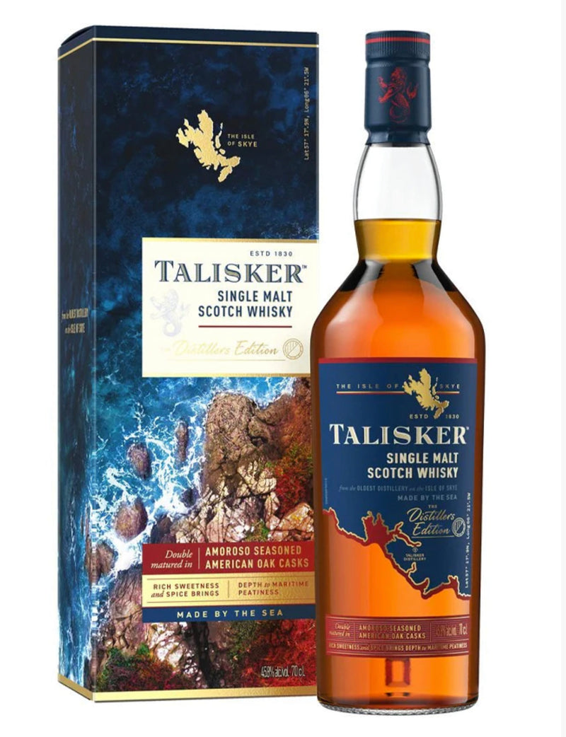 Talisker ‘Amoroso Seasoned American Oak Casks’ Single Malt Scotch Whiskey 2023