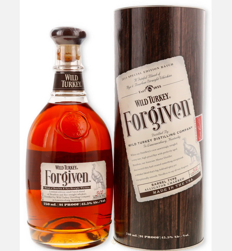 Wild Turkey Forgiven Special Edition Batch 302 First Release 2013