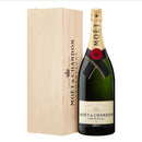 MOET & CHANDON CHAMPAGNE BRUT IMPERIAL WOOD BOX 3L