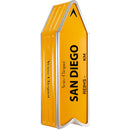 VEUVE CLICQUOT BRUT YELLOW BRUT WITH SAN DIEGO ARROW
