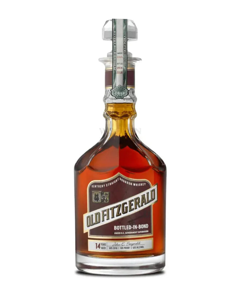 OLD FITZGERALD 14 YEAR V.V.S BOURBON WHISKEY 2018