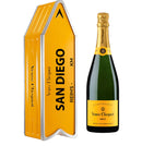 VEUVE CLICQUOT BRUT CHAMPAGNE LOS ANGELES ARROW EDITION