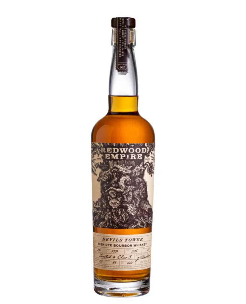 Redwood Empire Devils Tower High Rye Bourbon