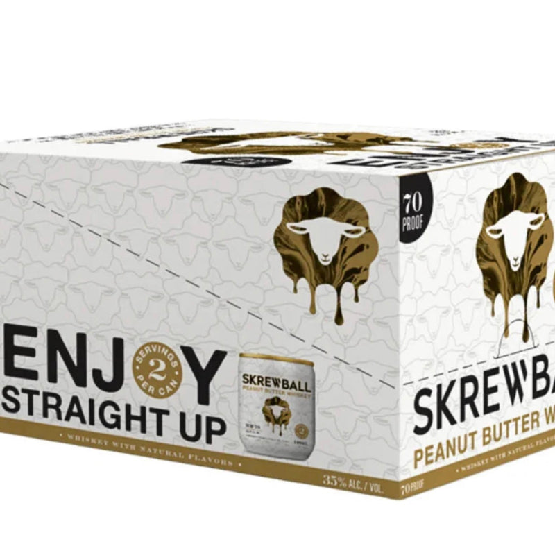 Skrewball Peanut Butter Whiskey 100ml Cans (24-Pack)