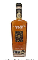 HEAVEN'S DOOR STRAIGHT BOURBON CASK STRENGTH SINGLE BARREL WHISKEY 750ml