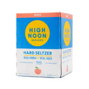 High Noon Peach 4PK bottle