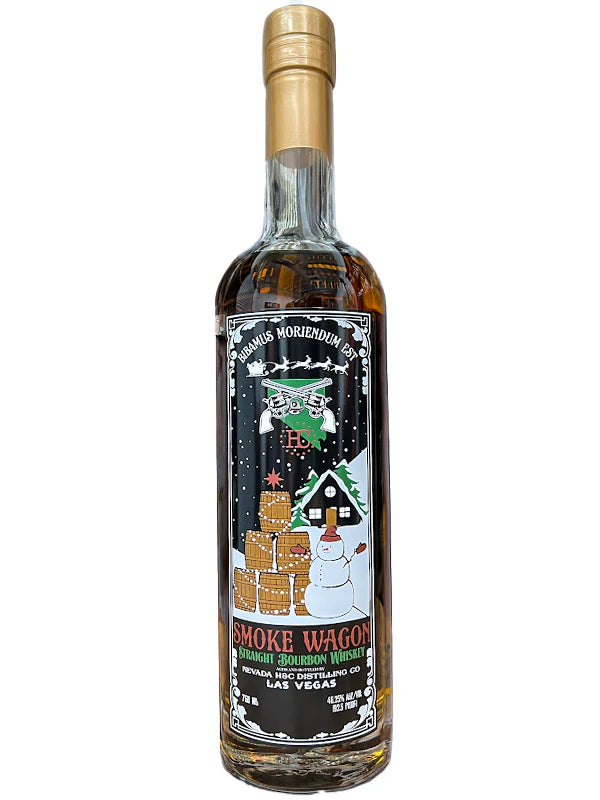 Smoke Wagon 4 Year Straight Bourbon Whiskey Christmas 2024