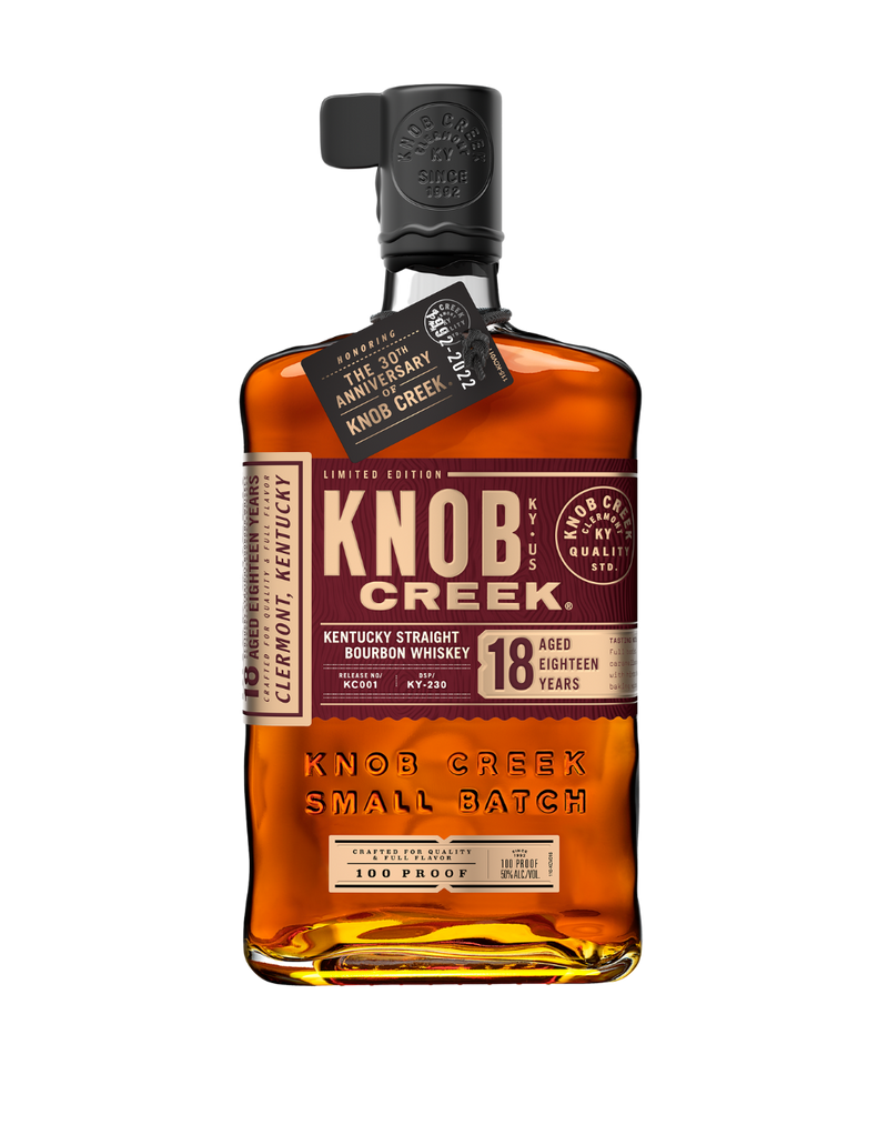 Knob Creek 18 Year Kentucky Straight Bourbon Whiskey