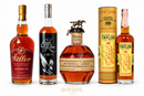 Weller Antique 107, Eagle Rare 10 Year, Blanton’s Original & Colonel E.H. Taylor Small Batch Bourbon