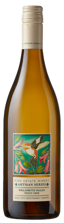 King Estate Artisan Series Pinot Gris Willamette Valley 750ml