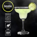 Magarita Glasses Set Of  2 - 10Oz bottle