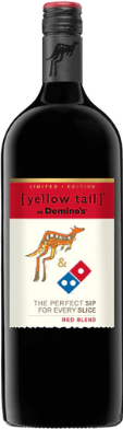 yellow tail and dominos red blend limited edition 1.5L