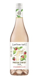 YELLOW TAIL FRESH TWIST STRAWBERRY AND LIME 750ML