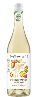 YELLOW TAIL FRESH TWIST PEACH AND MANGO 750ML
