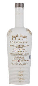 DOS HOMBRES MEZCAL ARTESANAL JOVEN TOBALA 90 750ML
