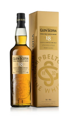glen scotia single malt scotch 18 yr 92