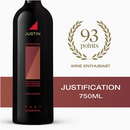 justin red wine justification paso robles 2017
