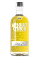 Absolut Citron Lemon Flavored Vodka 750ml