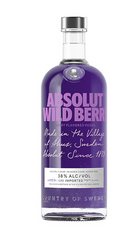 Absolut Wild Berri Flavored Vodka 1L