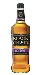 Black Velvet Blackberry Flavored Whisky 750ml